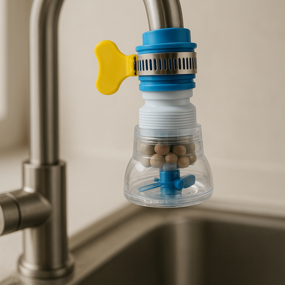Extension de robinet rotatif 360°