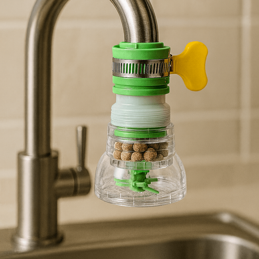 Extension de robinet rotatif 360°